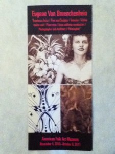 American Folk Art Museum exhibition flyer